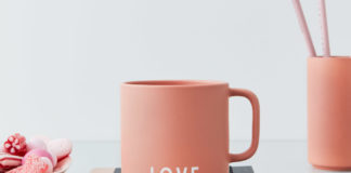 Becher Design Letters, Geschenk zum Valentinstag