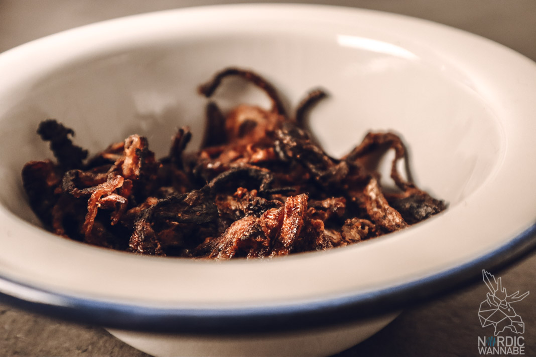 Röstzwiebel-Rezept, Skandinavische Rezepte, Dänemark, Hotdog