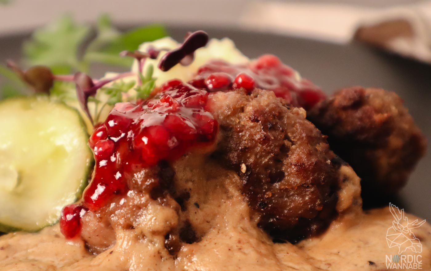 Schwedische Hackbällchen, Köttbullar, IKEA, Schweden, Rezept