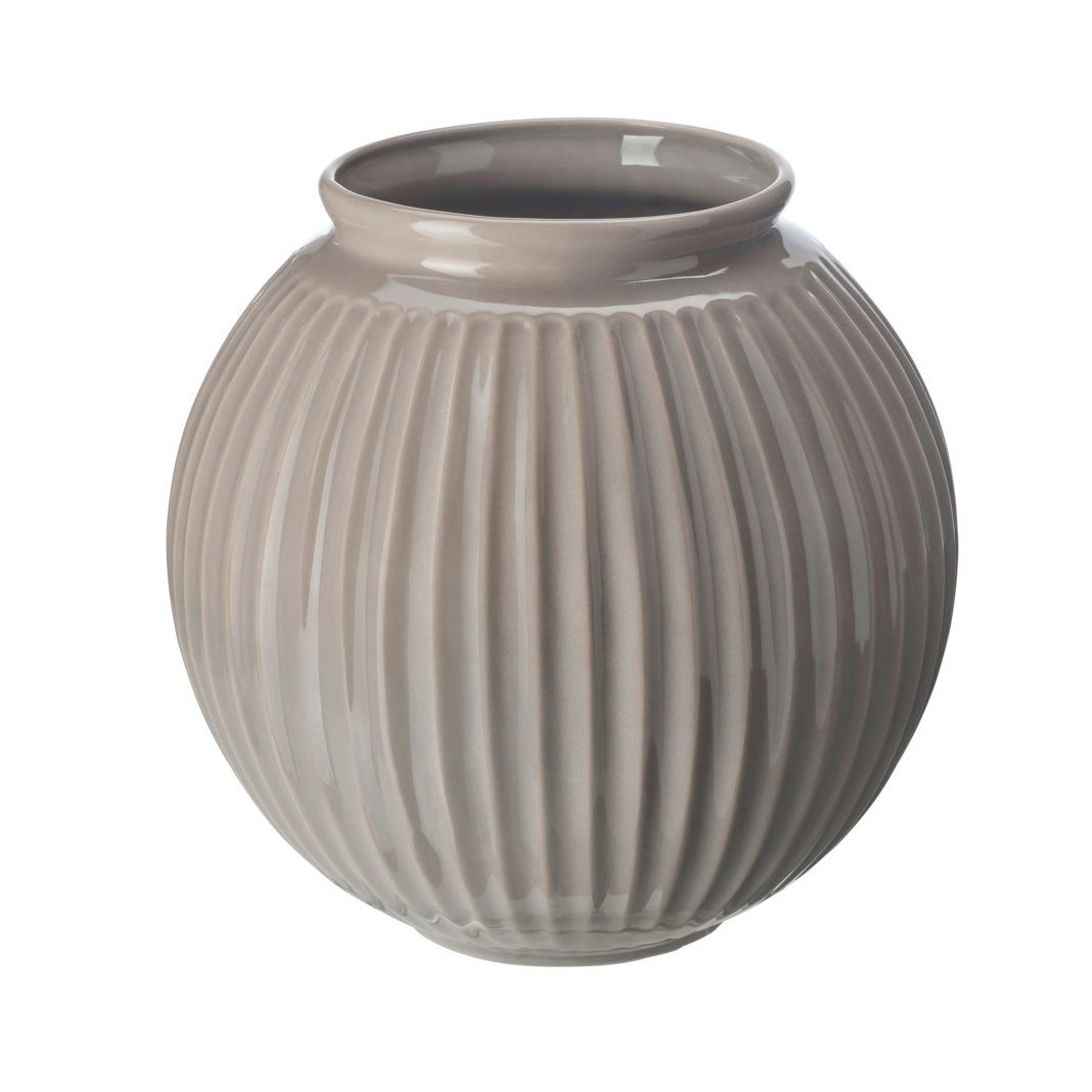 Vase IKEA, skandinavisch Wohnen, Rillen