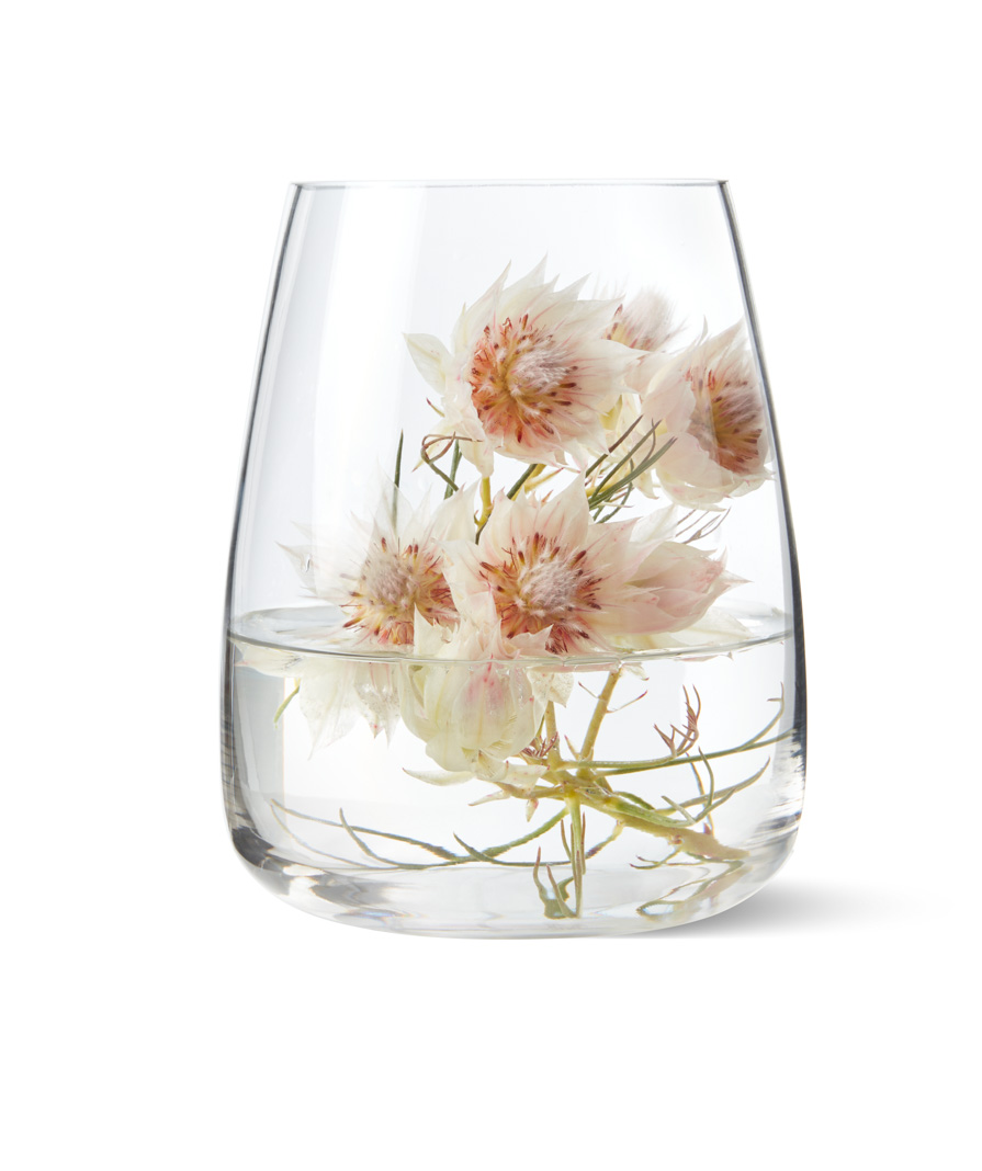 Vase IKEA, skandinavisch Wohnen, Glas