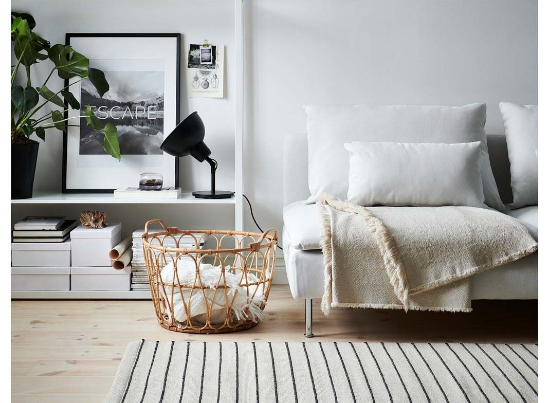 Skandinavisch Wohnen, Rattan, Bambus