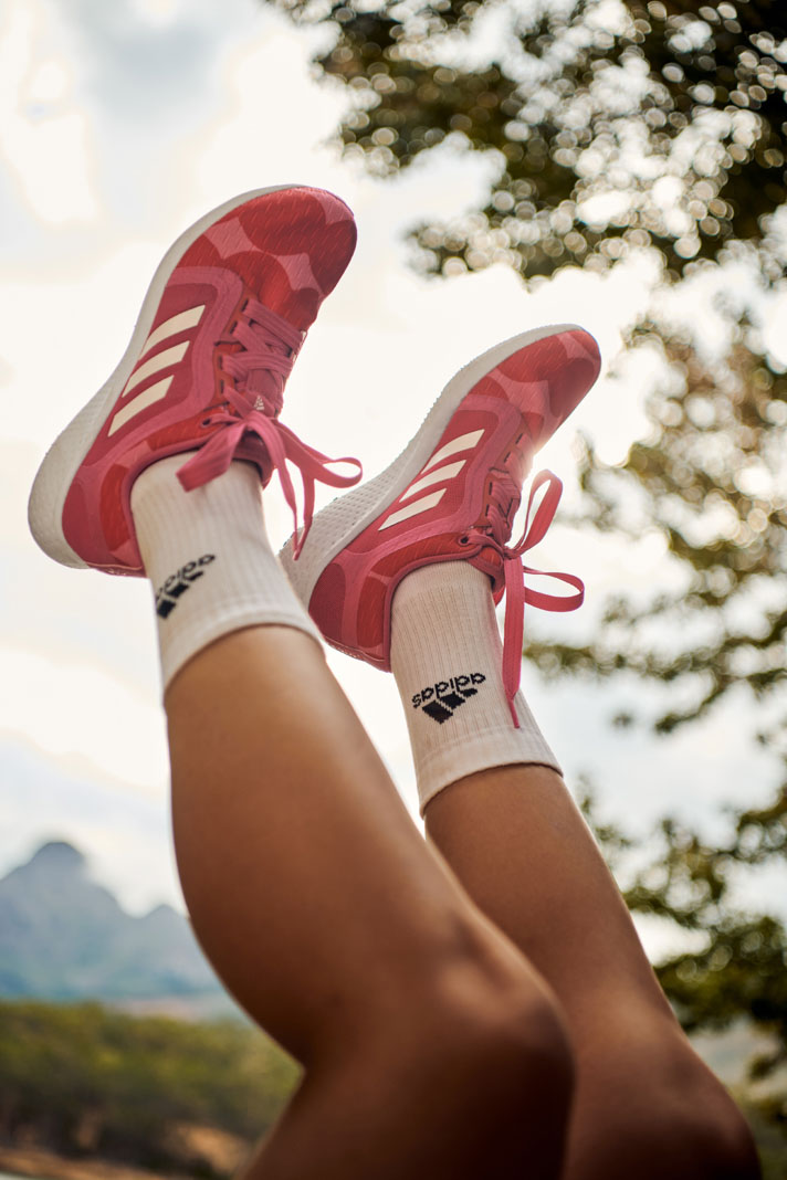 Marimekko und adidas Schuhe