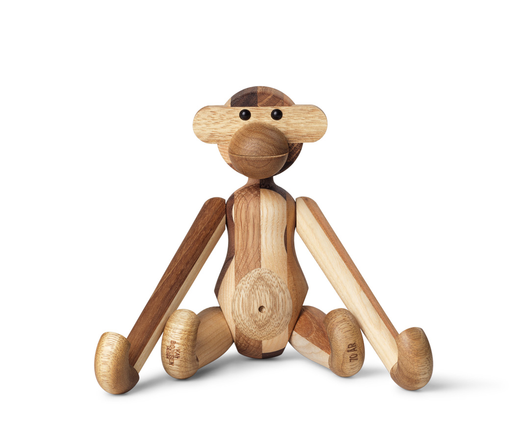 Limitierter Holzaffe